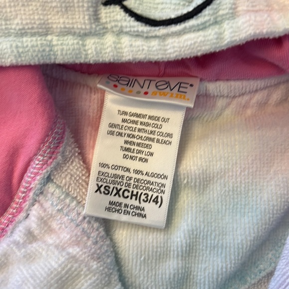 Saint Eve Swim towel robe size XS (3/4) - Picture 3 of 6